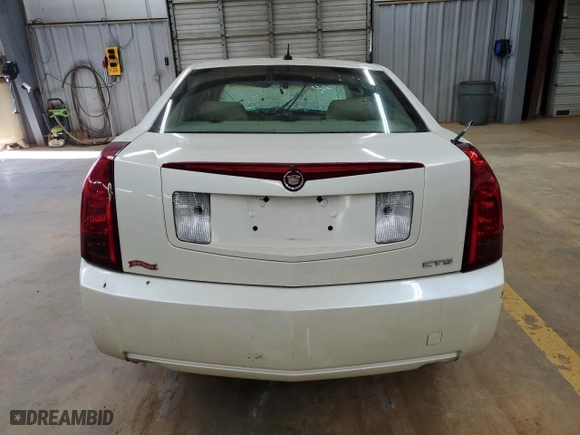 2006 Cadillac CTS with VIN 1G6DP577660112875, listed as a Copart auction lot 87670565 with 0 mi miles and Salvage Title. Bid and sale history available at carsss.com. Image 6.
