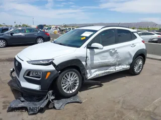 2020 Hyundai Kona SEL with VIN KM8K22AA3LU552610, listed as a IAAI auction lot 42369584 with 37,362 mi miles and . Bid and sale history available at DreamBid. Image 6.