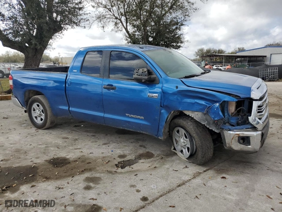 2017 Toyota Tundra 2WD SR5 with VIN 5TFRW5F11HX226845, listed as a Copart auction lot 44910645 with 104,833 mi miles and Salvage Title. Bid and sale history available at carsss.com. Image 4.
