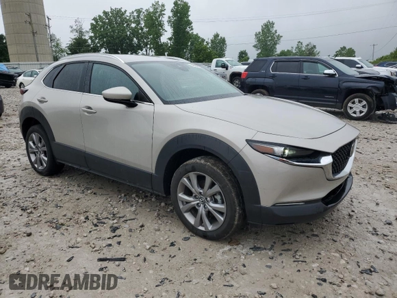2023 Mazda CX-30 S Select with VIN 3MVDMBBM6PM542193, listed as a Copart auction lot 59504015 with 9,434 mi miles and Clean title. Bid and sale history available at DreamBid. Image 4.
