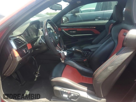 2020 BMW M4 z VIN WBS4Y9C05LFJ77020, wystawiony jako Copart lot #56002775 z przebiegiem 31 953 mil mil oraz Szkoda całkowita • Salvage title. Historia ofert i sprzedaży dostępna na DreamBid. Obrazek 7.