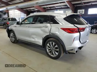 2019 Infiniti QX50 Luxe z VIN 3PCAJ5M3XKF128379, wystawiony jako Copart lot #55037095 z przebiegiem 83 906 mil mil oraz Szkoda całkowita • Salvage title. Historia ofert i sprzedaży dostępna na DreamBid. Obrazek 2.