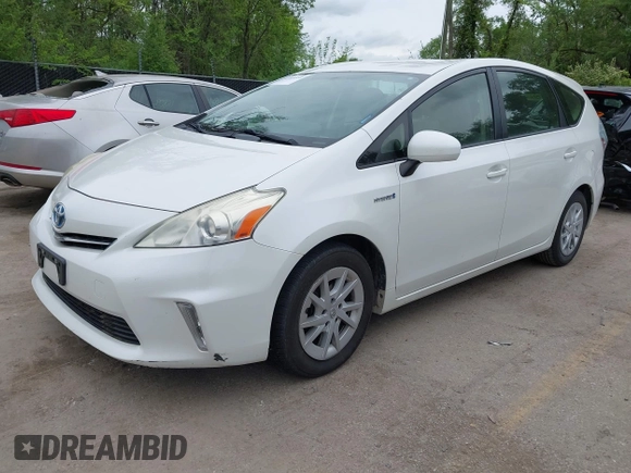 2013 Toyota Prius Two with VIN JTDZN3EU2D3188496, listed as a IAAI auction lot 42169350 with 201,557 mi miles and . Bid and sale history available at carsss.com. Image 2.