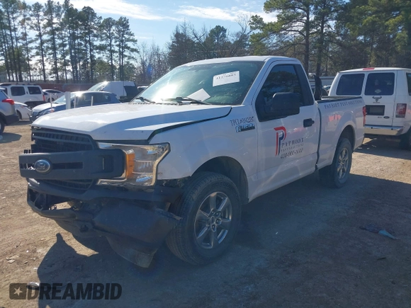 2018 Ford F-150 XL with VIN 1FTMF1CB6JKE60661, listed as a IAAI auction lot 41276885 with 142,090 mi miles. Bid and sale history available at carsss.com. Image 18.