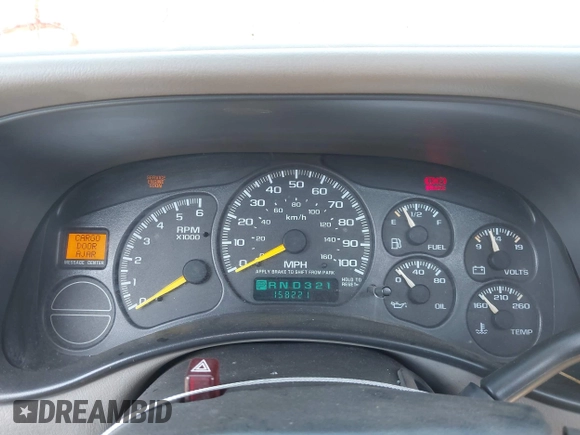 2001 Chevrolet Tahoe LS with VIN 1GNEC13T41J140922, listed as a IAAI auction lot 42709034 with 158,221 mi miles and . Bid and sale history available at DreamBid. Image 7.