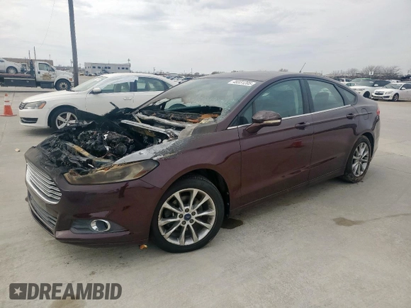 2013 Ford Fusion SE with VIN 3FA6P0HR8DR110704, listed as a Copart auction lot 48331205 with Not provided miles and Clean title. Bid and sale history available at DreamBid. Image 1.