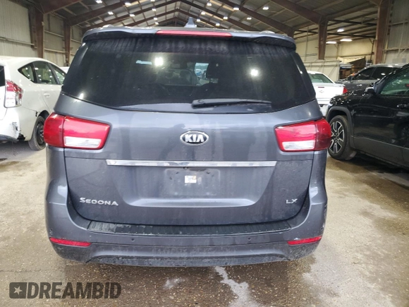 2016 Kia Sedona LX with VIN KNDMB5C18G6155870, listed as a Copart auction lot 55941575 with 157,577 mi miles and Clean Title. Bid and sale history available at DreamBid. Image 6.