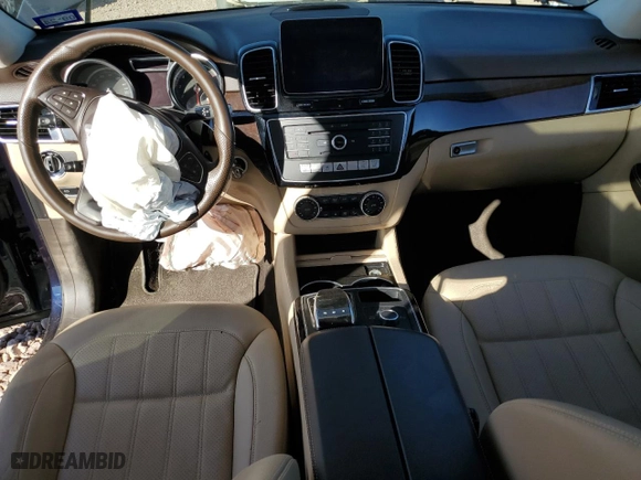 2018 Mercedes-Benz GLE with VIN 4JGDA5JB8JB150127, listed as a Copart auction lot 43860045 with 63,235 mi miles and Salvage Title. Bid and sale history available at carsss.com. Image 8.
