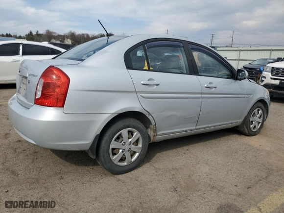 2011 Hyundai Accent GLS with VIN KMHCN4AC8BU544736, listed as a Copart auction lot 50014925 with 114,065 mi miles and Salvage Title. Bid and sale history available at carsss.com. Image 3.