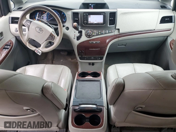 2013 Toyota Sienna XLE with VIN 5TDDK3DC6DS059378, listed as a Copart auction lot 54233765 with 225,129 mi miles and Salvage Title. Bid and sale history available at DreamBid. Image 8.