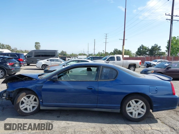 2006 Chevrolet Monte Carlo LT 3.9L with VIN 2G1WK151969323546, listed as a IAAI auction lot 42293627 with 173,792 mi miles and . Bid and sale history available at DreamBid. Image 15.