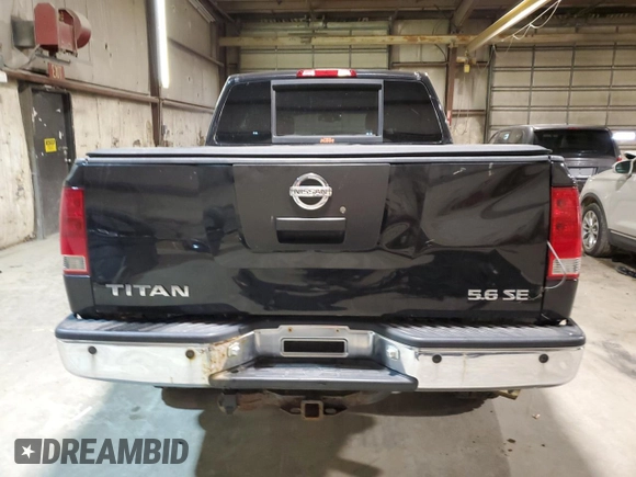 2005 Nissan Titan SE with VIN 1N6BA07B15N559979, listed as a Copart auction lot 81227744 with 175,553 mi miles and Clean Title. Bid and sale history available at DreamBid. Image 6.