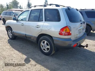 2002 Hyundai Santa Fe GLS with VIN KM8SC73D12U296838, listed as a IAAI auction lot 42117975 with 154,248 mi miles. Bid and sale history available at carsss.com. Image 3.