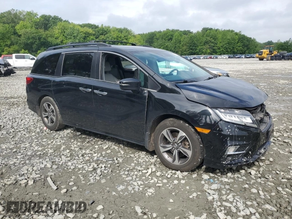 2018 Honda Odyssey Touring с VIN 5FNRL6H87JB028862, выставлен на аукционе Copart как лот 58856765 с пробегом 108 157 миль миль и Списание • Salvage title. История ставок и продаж доступна на DreamBid. Изображение 4.