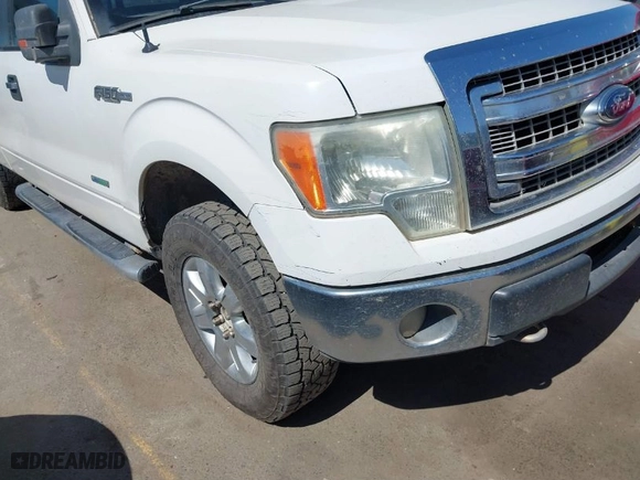 2013 Ford F-150 XL with VIN 1FTFW1ET2DKF80282, listed as a IAAI auction lot 41851799 with 283,190 mi miles. Bid and sale history available at carsss.com. Image 18.