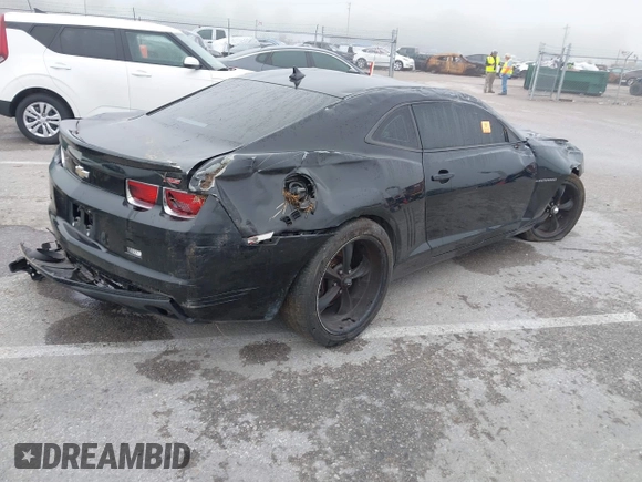 2013 Chevrolet Camaro LT with VIN 2G1FB1E3XD9142079, listed as a IAAI auction lot 42260678 with 120,292 mi miles and . Bid and sale history available at DreamBid. Image 4.