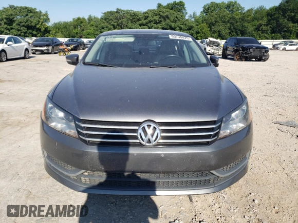 2014 Volkswagen Passat Wolfsburg Edition with VIN 1VWAS7A30EC118276, listed as a Copart auction lot 60730425 with 141,975 mi miles and Salvage title. Bid and sale history available at DreamBid. Image 5.