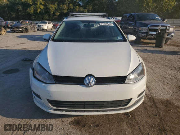 2015 Volkswagen Golf SportWagen TSI SE with VIN 3VWC17AU7FM507341, listed as a Copart auction lot 71239944 with 118,119 mi miles and Salvage Title. Bid and sale history available at carsss.com. Image 5.