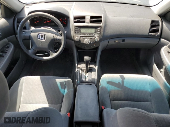 2005 Honda Accord LX with VIN 1HGCM56445A035216, listed as a Copart auction lot 60009075 with 209,084 mi miles and Clean title. Bid and sale history available at DreamBid. Image 8.