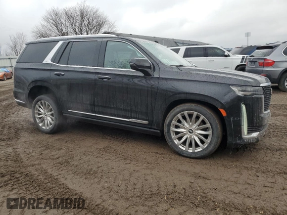 2021 Cadillac Escalade Premium Luxury z VIN 1GYS4CKL7MR349089, wystawiony jako Copart lot #85086864 z przebiegiem 63 045 mil mil oraz Szkoda całkowita • Salvage title. Historia ofert i sprzedaży dostępna na DreamBid. Obrazek 4.