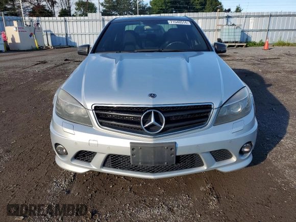 2009 Mercedes-Benz C 63 AMG with VIN WDDGF77X09F344369, listed as a Copart auction lot 71540514 with 221,938 mi miles and Non Repairable. Bid and sale history available at DreamBid. Image 5.