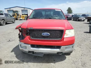 2004 Ford F-150 XLT with VIN 1FTPW14524KC06388, listed as a Copart auction lot 62964625 with 120,806 mi miles and Salvage title. Bid and sale history available at DreamBid. Image 5.