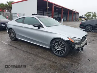 2022 Mercedes-Benz C 300 with VIN W1KWJ8DB7NG115264, listed as a IAAI auction lot 41353889 with 24,361 mi miles and . Bid and sale history available at DreamBid. Image 1.