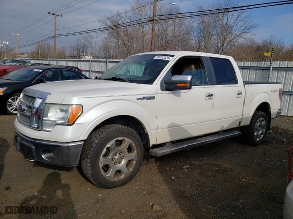 2010 Ford F-150 XL with VIN 1FTFW1EV6AFC36122, listed as a Copart auction lot 89002325 with 158,126 mi miles and Salvage Title. Bid and sale history available at carsss.com. Image 1.
