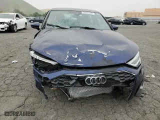 2024 Audi A3 Premium with VIN WAUAUDGY0RA077810, listed as a Copart auction lot 53355345 with 5,737 mi miles and Salvage Title. Bid and sale history available at carsss.com. Image 5.