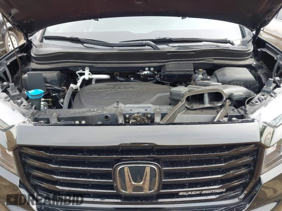 2023 Honda Ridgeline Black Edition with VIN 5FPYK3F83PB023481, listed as a IAAI auction lot 42157928 with 24,632 mi miles and . Bid and sale history available at DreamBid. Image 10.