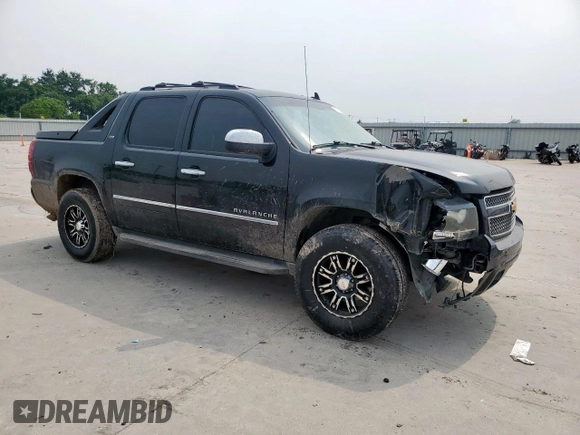 2012 Chevrolet Avalanche LTZ with VIN 3GNMCGE04CG187356, listed as a Copart auction lot 57322005 with 201,268 mi miles and Clean title. Bid and sale history available at DreamBid. Image 4.