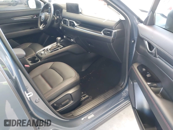 2024 Mazda CX-5 S Carbon Edition with VIN JM3KFBCL2R0510458, listed as a IAAI auction lot 42184516 with 4,474 mi miles and . Bid and sale history available at DreamBid. Image 5.