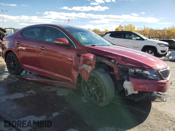 2012 Kia Optima EX with VIN 5XXGN4A68CG027623, listed as a Copart auction lot 77272054 with 112,115 mi miles and Salvage Title. Bid and sale history available at carsss.com. Image 4.