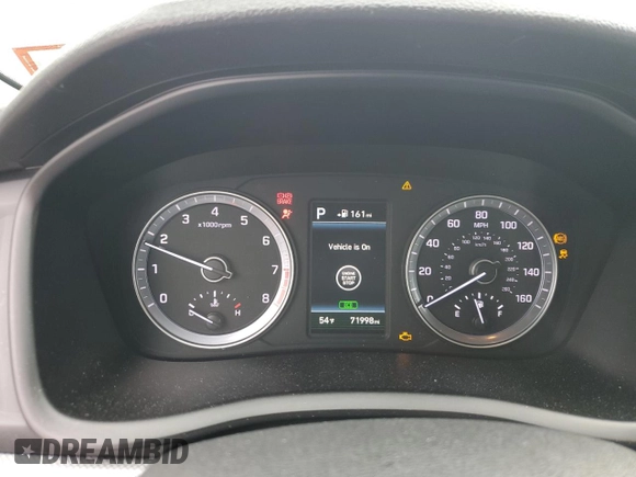 2018 Hyundai Sonata SEL with VIN 5NPE34AF9JH635309, listed as a Copart auction lot 50212795 with 71,998 mi miles and Salvage Title. Bid and sale history available at DreamBid. Image 9.