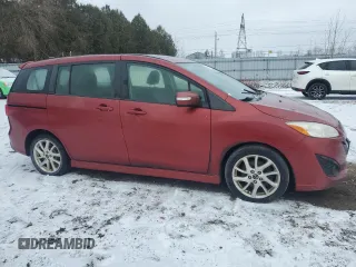 2014 Mazda 5 Grand Touring z VIN JM1CW2DL2E0178396, wystawiony jako Copart lot #50192645 z przebiegiem 177 035 mil mil oraz Czysty tytuł • Clean title. Historia ofert i sprzedaży dostępna na DreamBid. Obrazek 4.