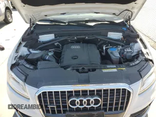 2014 Audi Q5 Premium Plus with VIN WA1LFAFP7EA102770, listed as a Copart auction lot 53556245 with 106,483 mi miles and Salvage Title. Bid and sale history available at carsss.com. Image 11.