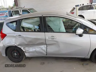 2018 Nissan Note SV with VIN 3N1CE2CP7JL355774, listed as a IAAI auction lot 42494190 with 67,047 mi miles and . Bid and sale history available at DreamBid. Image 13.