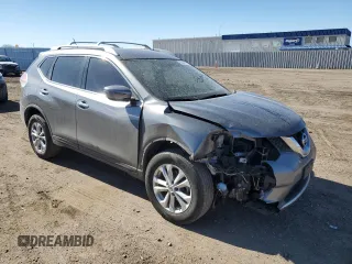 2016 Nissan Rogue S with VIN JN8AT2MV2GW146280, listed as a Copart auction lot 46888375 with 123,152 mi miles and Salvage Title. Bid and sale history available at carsss.com. Image 4.