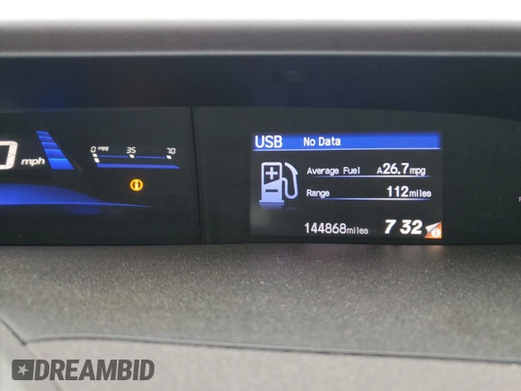2012 Honda Civic LX with VIN 19XFB2F53CE313803, listed as a Copart auction lot 49202085 with 144,868 mi miles and Salvage Title. Bid and sale history available at DreamBid. Image 9.