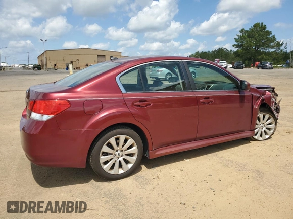2011 Subaru Legacy Limited Power Moon with VIN 4S3BMBK61B3252500, listed as a Copart auction lot 57822705 with 151,414 mi miles and Salvage title. Bid and sale history available at DreamBid. Image 3.