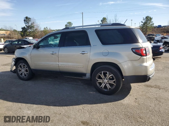2014 GMC Acadia SLT with VIN 1GKKRRKDXEJ307989, listed as a Copart auction lot 48233425 with 181,026 mi miles and Salvage Title. Bid and sale history available at carsss.com. Image 2.