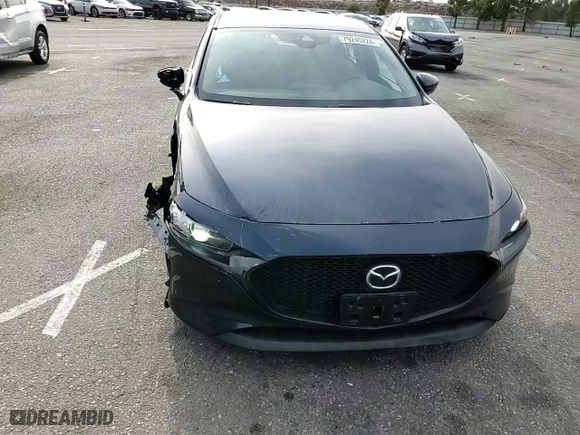 2022 Mazda Mazda3 Hatchback 2.5 S with VIN JM1BPAJL9N1511291, listed as a Copart auction lot 79245224 with 56,656 mi miles and Salvage Title. Bid and sale history available at carsss.com. Image 10.