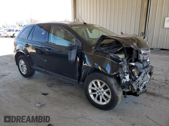 2013 Ford Edge SE with VIN 2FMDK3GC8DBB47261, listed as a Copart auction lot 60101155 with 236,237 mi miles and Clean title. Bid and sale history available at DreamBid. Image 4.