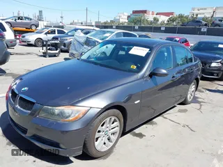 2007 BMW 3 Series 328xi with VIN WBAVC93567KX54444, listed as a IAAI auction lot 41819919 with 1 mi miles. Bid and sale history available at carsss.com. Image 2.