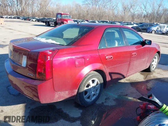 2006 Cadillac CTS with VIN 1G6DM57TX60149661, listed as a IAAI auction lot 41707163 with 108,218 mi miles. Bid and sale history available at carsss.com. Image 4.