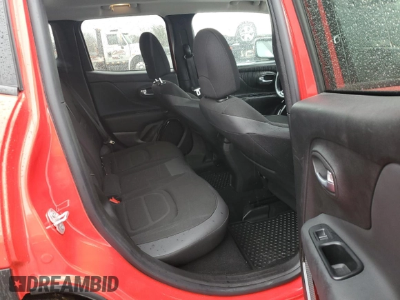 2017 Jeep Renegade Latitude with VIN ZACCJBBB1HPF91059, listed as a Copart auction lot 50259435 with 46,287 mi miles and Salvage Title. Bid and sale history available at carsss.com. Image 11.