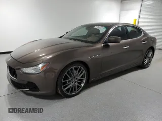 2016 Maserati Ghibli S Q4 z VIN ZAM57RTA4G1168220, wystawiony jako Copart lot #57850955 z przebiegiem 126 378 mil mil oraz Tytuł czysty. Historia ofert i sprzedaży dostępna na DreamBid. Obrazek 1.