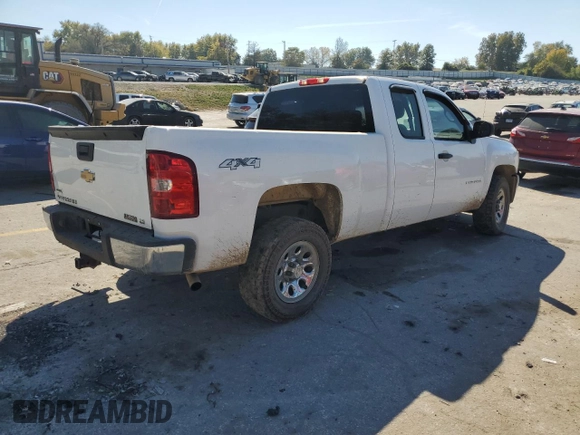 2011 Chevrolet Silverado 1500 Work Truck with VIN 1GCRKPE34BZ162063, listed as a Copart auction lot 75502664 with 257,375 mi miles and Salvage Title. Bid and sale history available at DreamBid. Image 3.