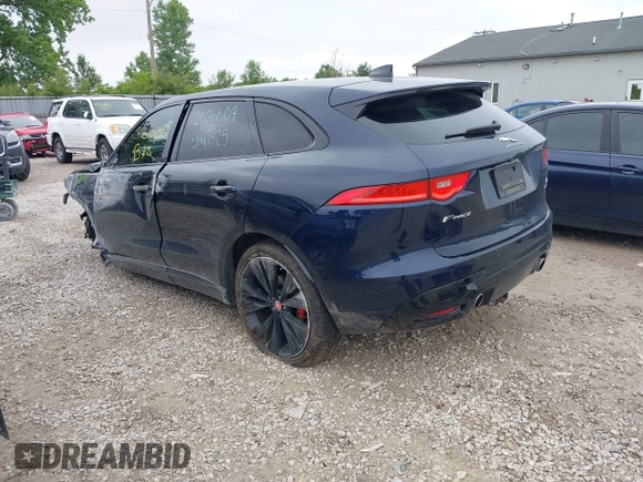 2020 Jaguar F-Pace S with VIN SADCM2FV1LA635148, listed as a IAAI auction lot 42367382 with 51,514 mi miles and . Bid and sale history available at DreamBid. Image 3.