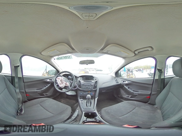2017 Ford Focus SE with VIN 1FADP3F21HL267350, listed as a Copart auction lot 52897605 with 156,345 mi miles and Salvage title. Bid and sale history available at DreamBid. Image 13.